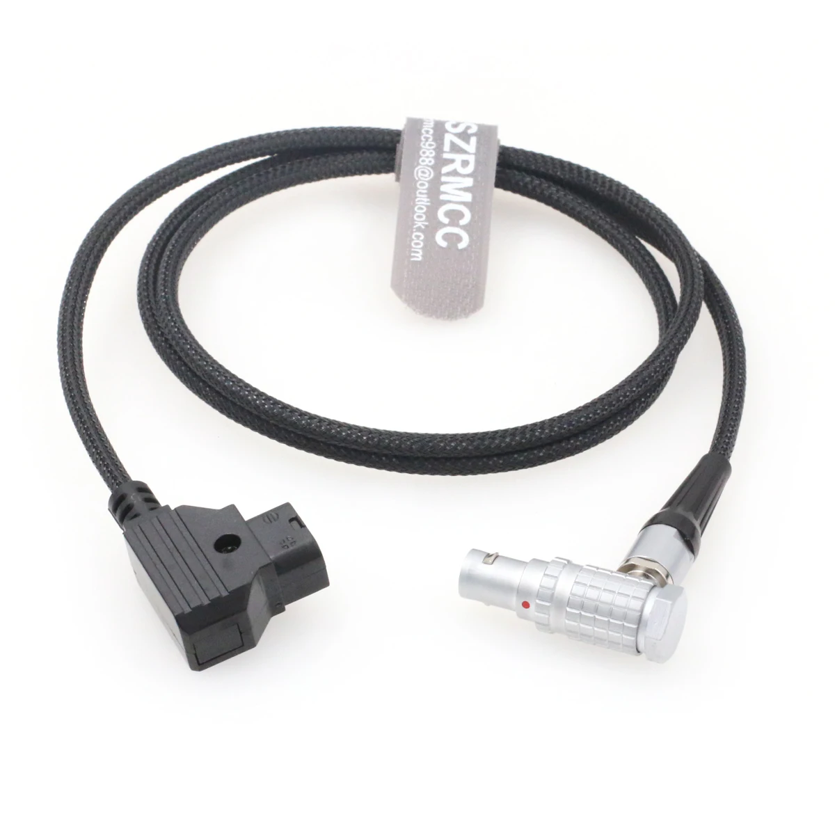 

Красный Epic Scarlet Gemini камеры Плетеный Кабель Питания прямоугольный 6-контактный разъем «Мама» для D-tap