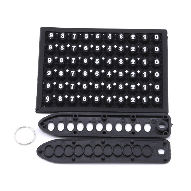 Горячий автомобильный брелок анти потерянный номер телефона для карты