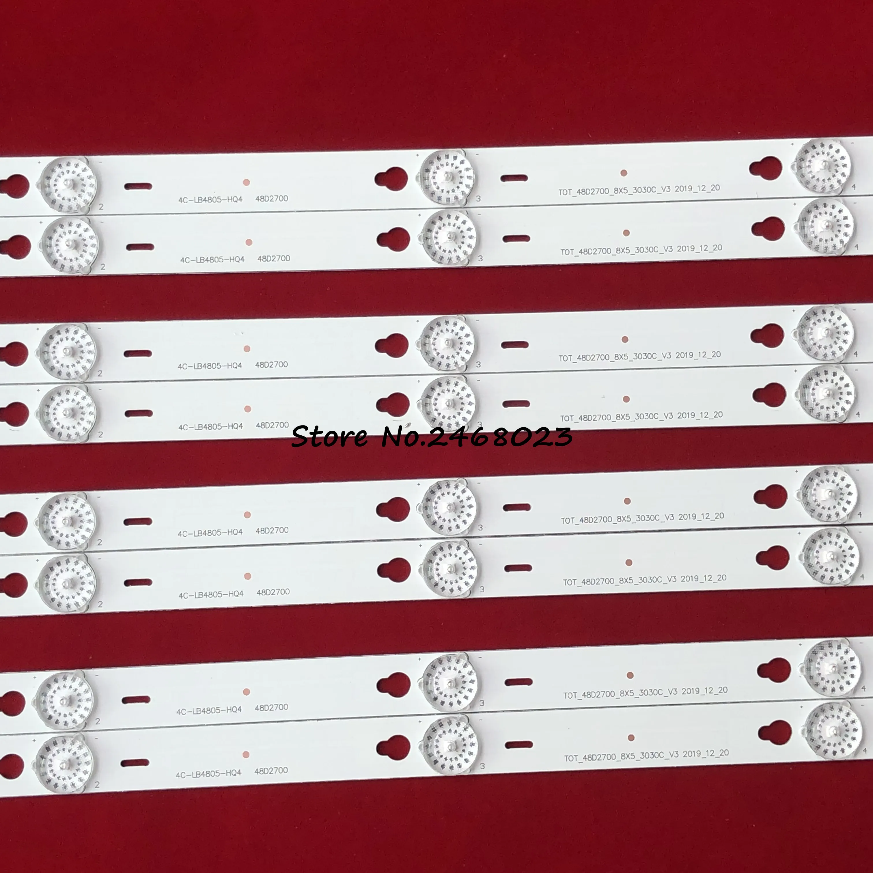 Светодиодная лента для подсветки TCL 40 дюймов TV 4C-LB4805-HQ4 TOT-48D2700-8X5-3030C-V3 4C-LB4805-YHEX1