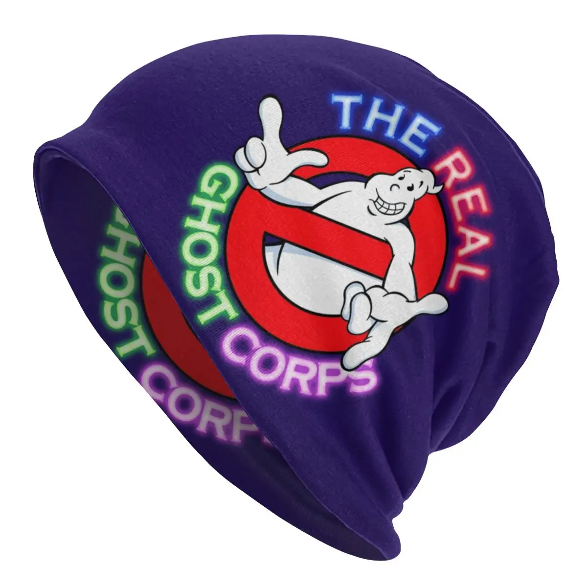 

Шапка-бини унисекс для мужчин и женщин, уличная вязаная теплая зимняя шапка Призрачного корпуса, для взрослых, охотников за зрителями, комед...