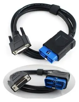 Кабели OBD со светодиодный светильник кой для записи/красный/черный кабель obd2 delphis
