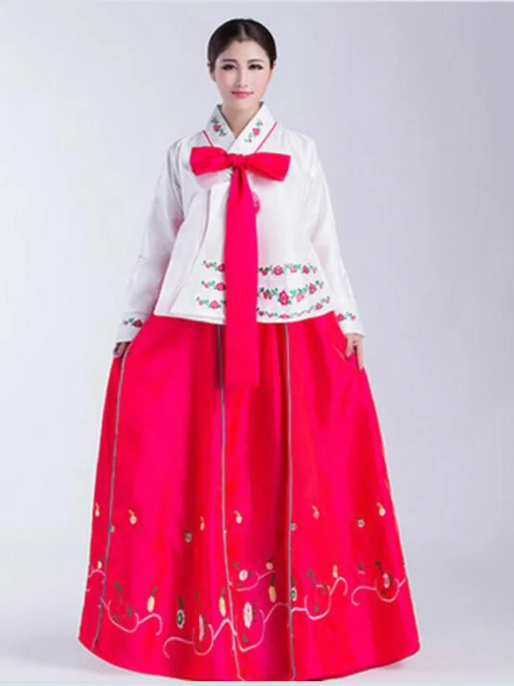 Женский костюм для девочек в Корейском стиле танцев традиционное корейское