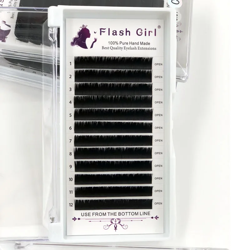 Flash girl Auto Fans ресницы цветущие для наращивания чтобы сделать веер автоматические