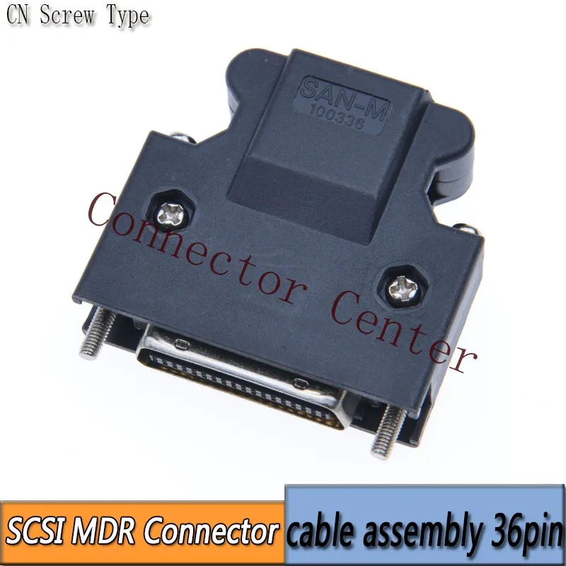 MDR Кабельный разъем штекер 36 контактный совместимый с 3M SCSI CN коннектор 10336
