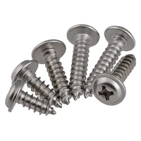 30 100pcs 304 stainless steel phillips round washer head self tapping screws m2 m2 3 m2 6 m3 m4