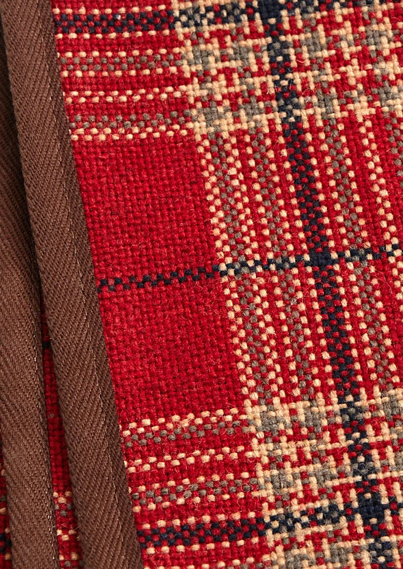 Рождественский Декор украшения для дома шотландский плед буйвола Свадебная