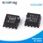 10 шт.лот SIS412DN SIS412 S412 QFN MOSFET (полупроводниковый полевой транзистор с оксидом металла), новинка