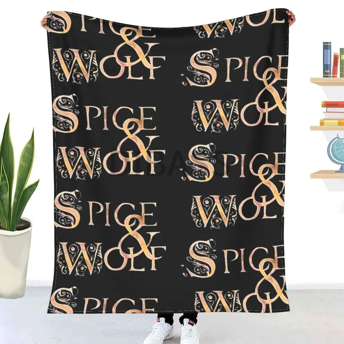 

Spice And Wolf Throw Blanket 3D Printed Flannel Throw Blankets