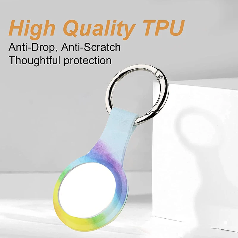 

Чехол градиентный для Apple airtag, чехол-брелок, защита от потери, чехол для Air tag