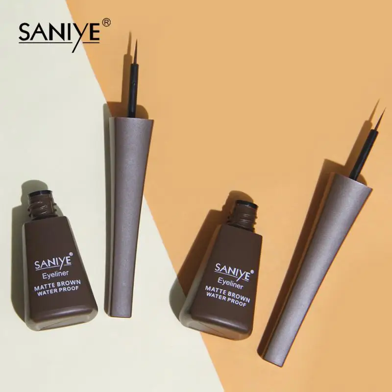 Новинка 6 мл водостойкая Матовая жидкая подводка для глаз карандаш стойкая