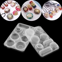 round oval rhombic geometry shapes resin silicone mold crystal bunny strawberry bow silicone molds for diy jewelry resin mould