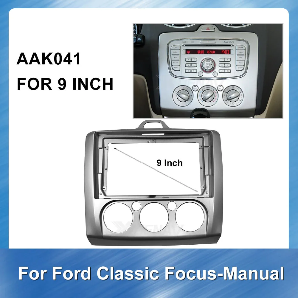 

2DIN Car Radio For Ford Focus manual 2010 2011 Multimedia Player touchscreen DVD Player frame Special Dash Trim Kit Frame Panel