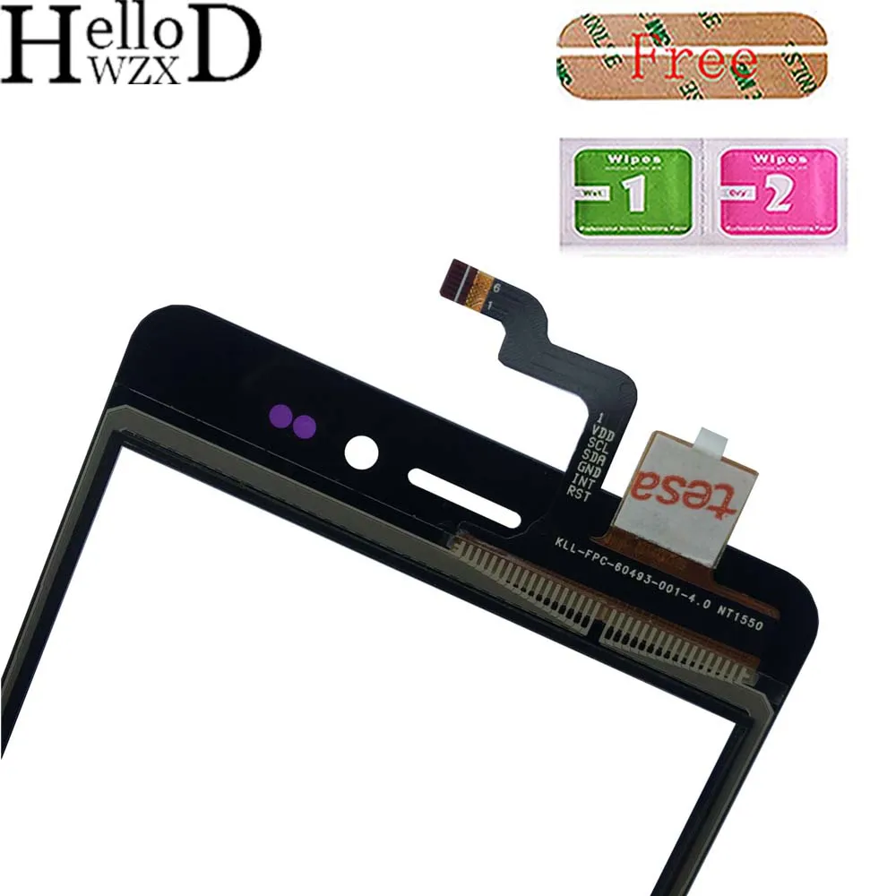 

5.0'' Mobile Touch Screen For Bylynd M7 Digitizer Panel Front Outer Glass TouchScreen Lens Sensor Tools 3M Glue