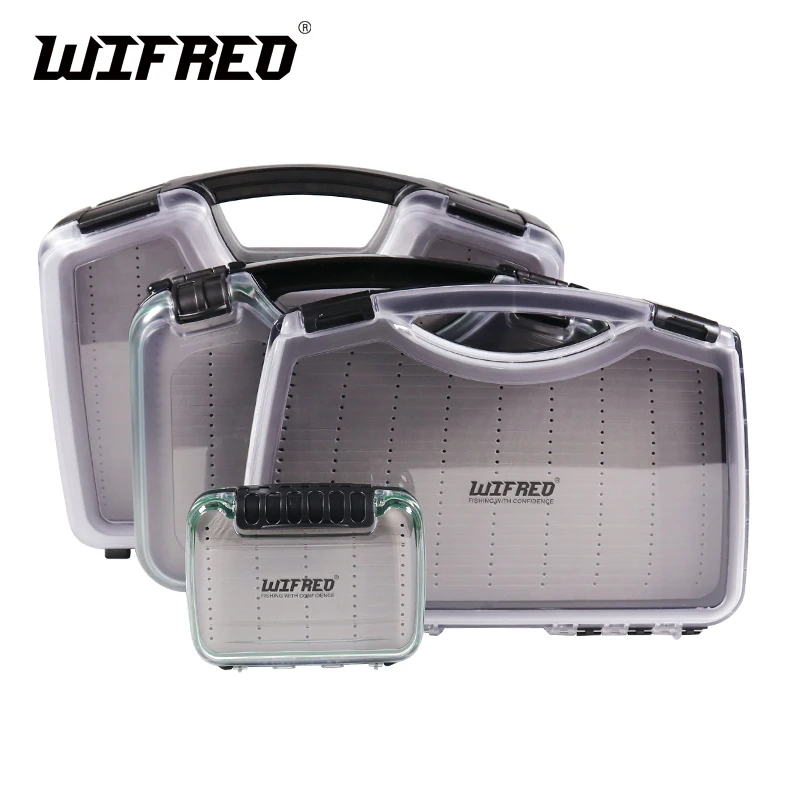 Wifreo 1 шт., большой размер, чемодан для ловли нахлыстом, коробка для нахлыстом, EVA, водонепроницаемый, карманный, для путешествий, дисплей, лодка, приманка для соленой воды, рыболовные чехлы