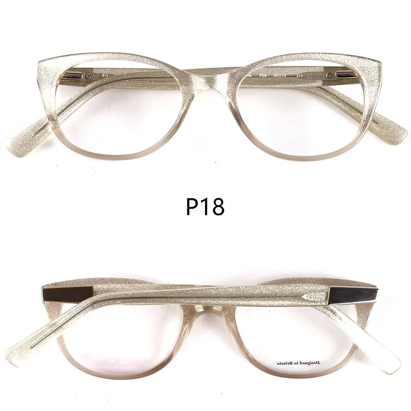 Роскошные брендовые дизайнерские ацетатные оправы для очков женщин несколько