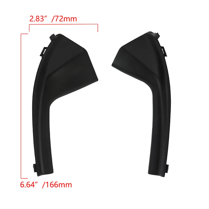 Передняя боковая Черная решетка радиатора капота для Nissan Versa Sedan Hatchback 2007-2012 |