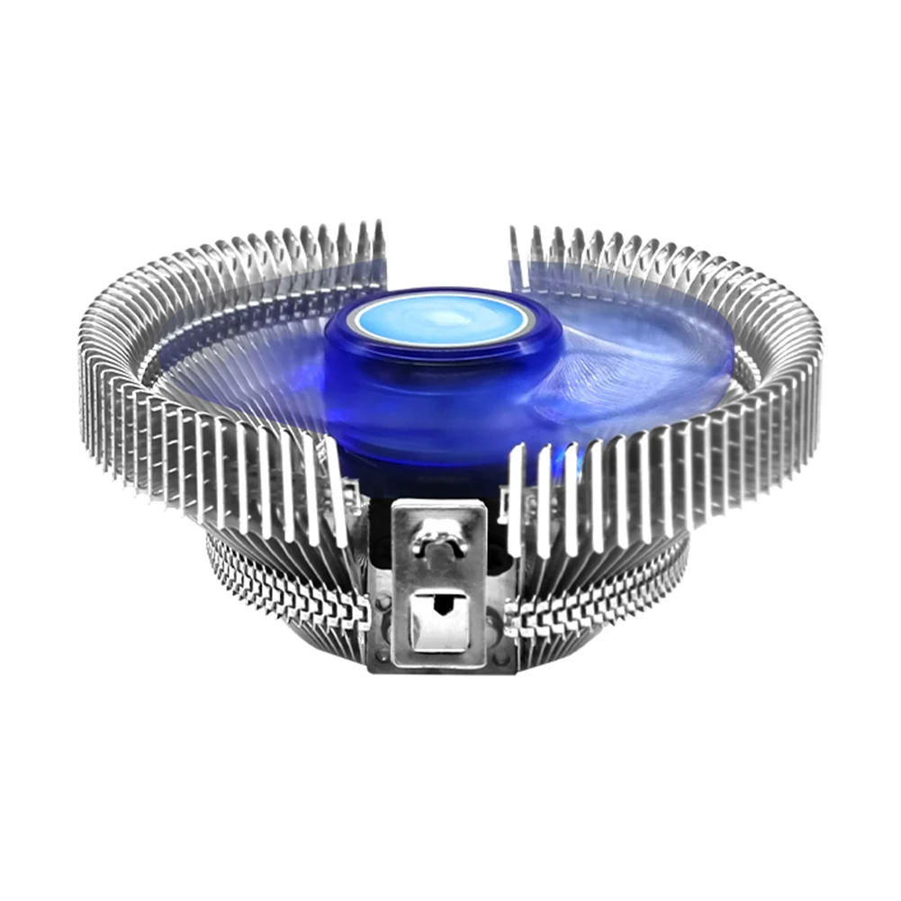Low Profile Cpu Air Cooler With 120mm Quiet Fan Aluminum Fins For Amd Am4 Am3+ Am3 Am2+ Am2 Fm2 Fm1 Lga 2011 1366 115x | Компьютеры и