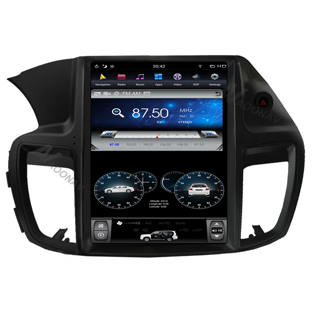 

PX6 Car Radio For Honda Accord 2013-2018 Tesla Style Vertical Screen Head Unit GPS Navigation Autoradio Stereo Multimidia Player