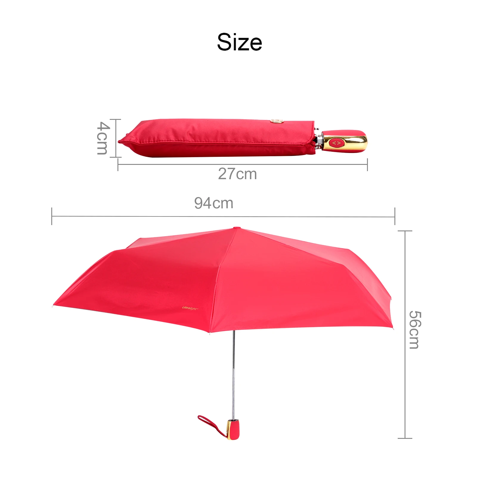 

Flat Automatic Umbrella Ultraviolet-proof Ultralight Portable Multipurpose Waterproof 6 Ribs Parasol Outdoor Daily Life Travel