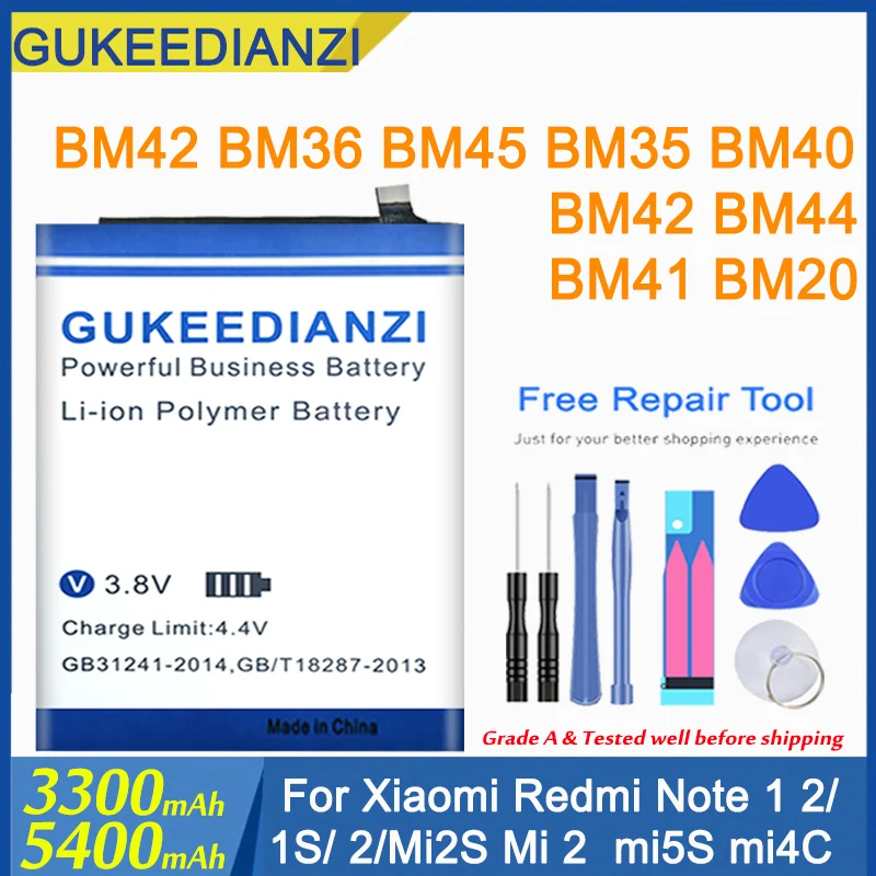 Для Xiaomi Redmi Note 4 4X/ 4X 4A Pro 3 3S 3X/ mi 4i 4C 4S батарея BM32 BM33 BM35 BM38 BM47 BN30 BN40 BN41 BN42