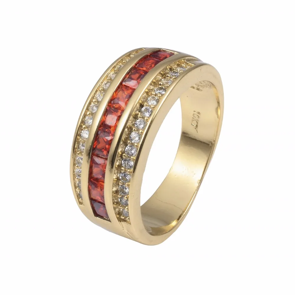 Роскошное обручальное кольцо для мужчин и женщин Ювелирное Украшение с