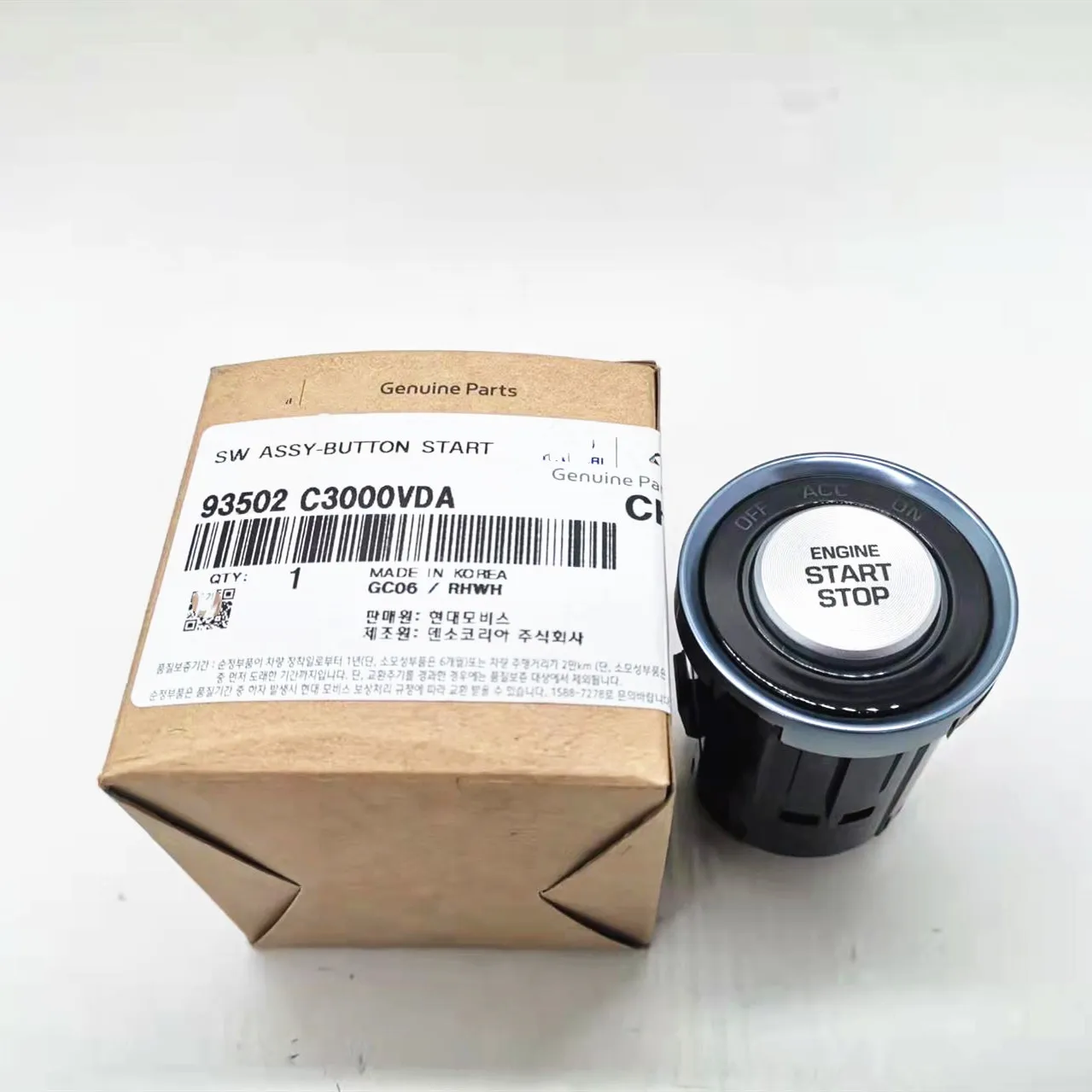 

Запчасти OEM для новой кнопки зажигания двигателя 2015-2017 для Hyundai SONATA 95430C1500 93502C3000
