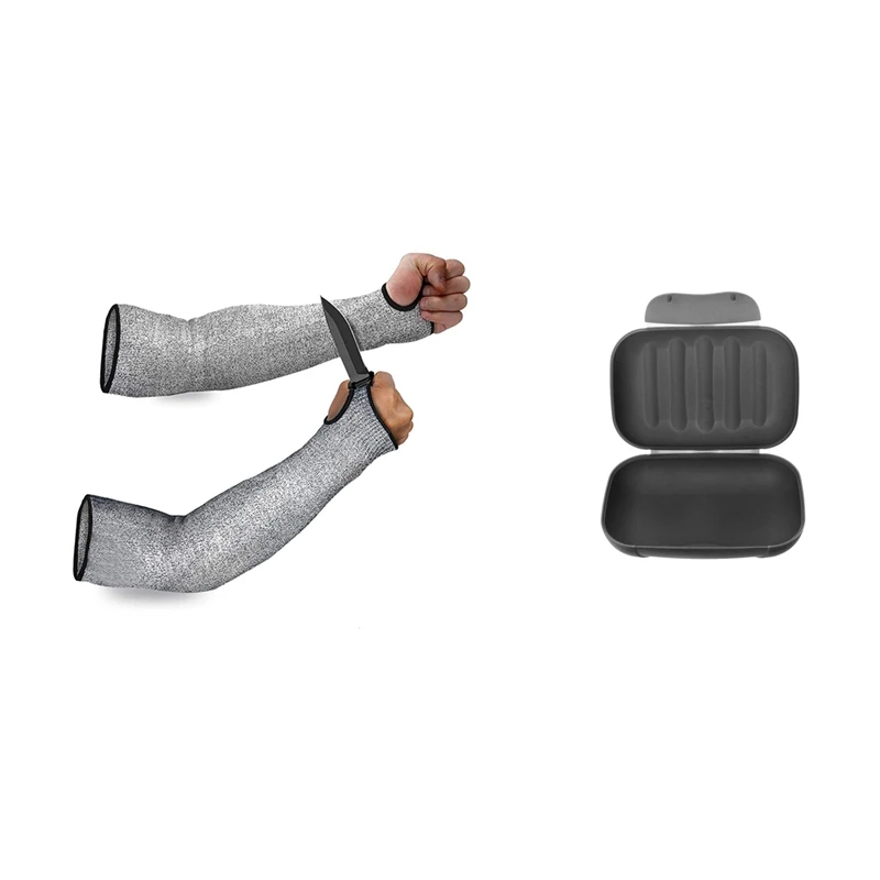 

1 шт. Коробка для мыла водонепроницаемые портативные Чехлы и 2 шт. анти-режущие рукава