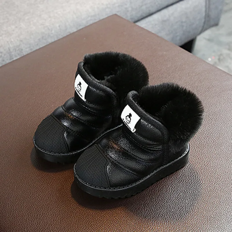 Детские зимние ботинки зимняя хлопковая обувь для маленьких мальчиков детские