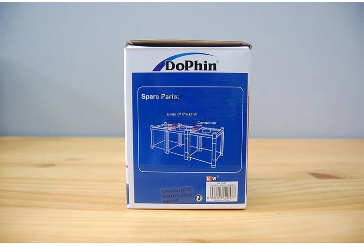 KW Dophin акриловая мини-коробка Betta декоративный аквариум для рыб