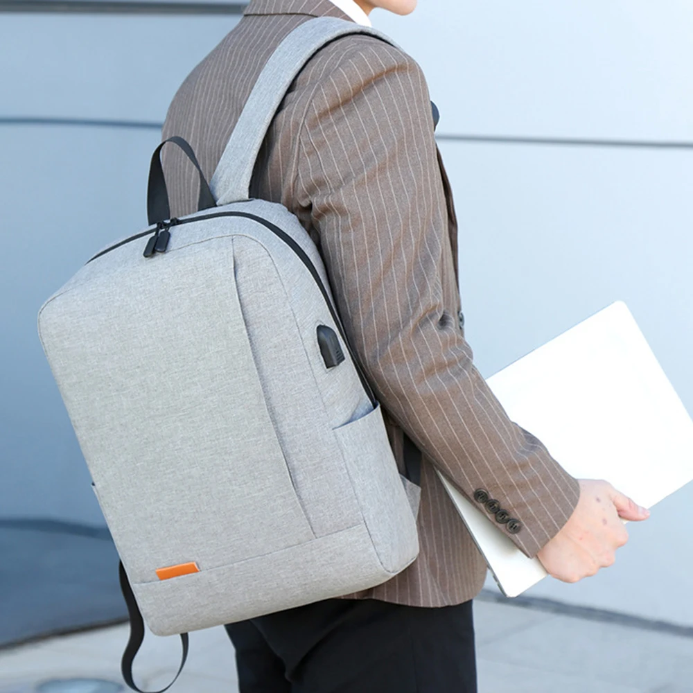 Водонепроницаемый мужской рюкзак нейлоновый дорожный ранец для ноутбука 14