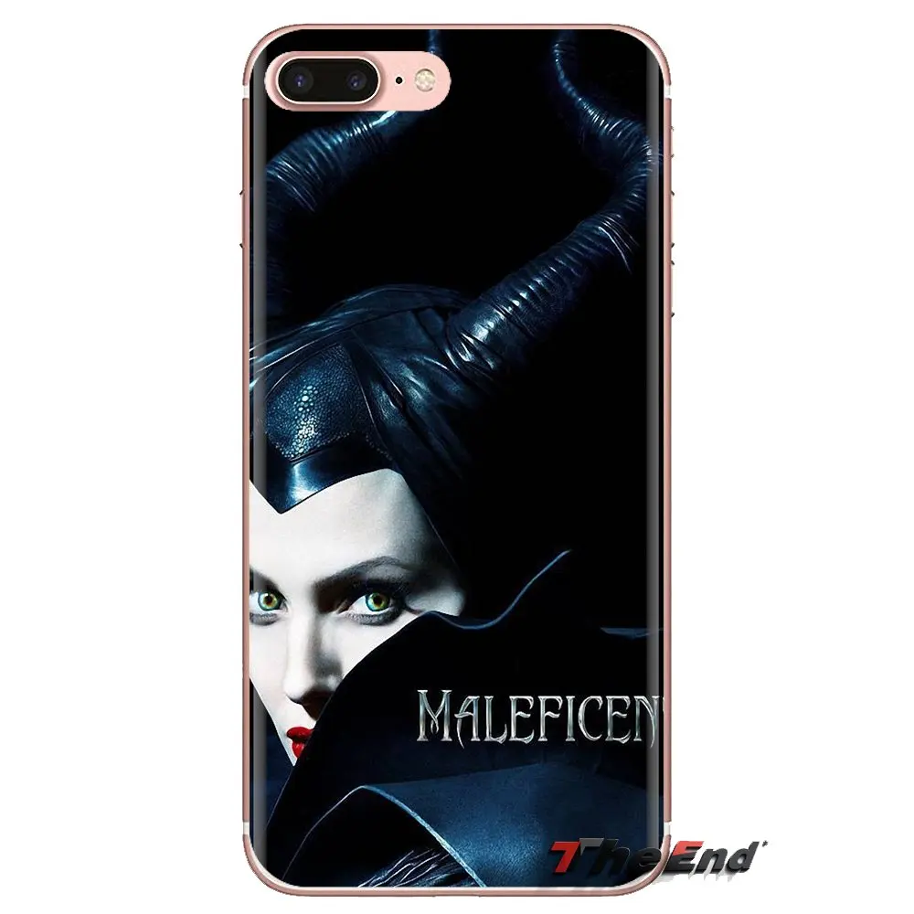 Чехол для мобильного телефона Xiaomi Redmi 4 3 3S Pro mi 4i 4C 5 5s Max Note 2 Angelina Jolie Maleficent horns |