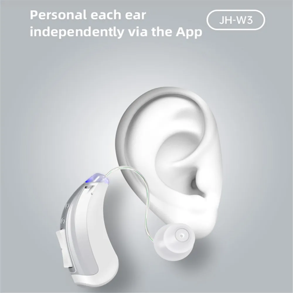 Bluetooth-слуховые аппараты перезаряжаемый цифровой слуховой аппарат с зарядным