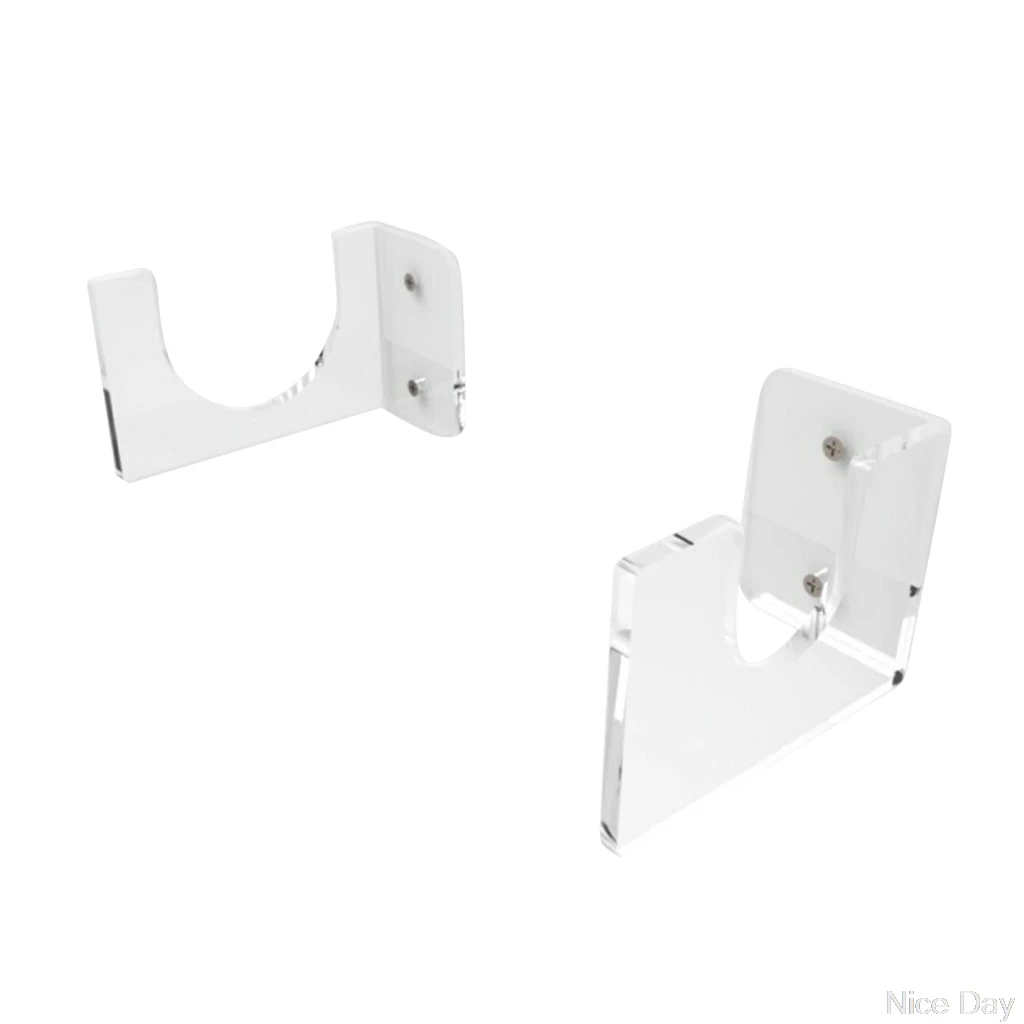 

2pcs/Set Acrylic Baseball Bat Display Hanger Holder Wall Mount Rack Stand With Mounting Kit Easy Instal My15 20 Dropship