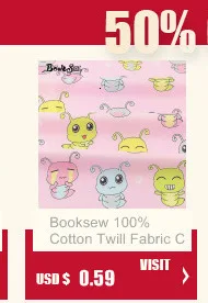 Booksew хлопчатобумажная стеганая ткань для детей DIY лоскутное шитье лисы узор ткань серый Tecido материал тканевый измеритель ткани платье