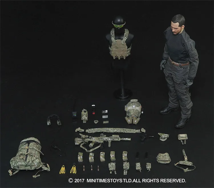 Mini Times Toys 1/6 масштаб M008 армия США военно-морской спецотряд шесть мужских солдат коллекция фигурок