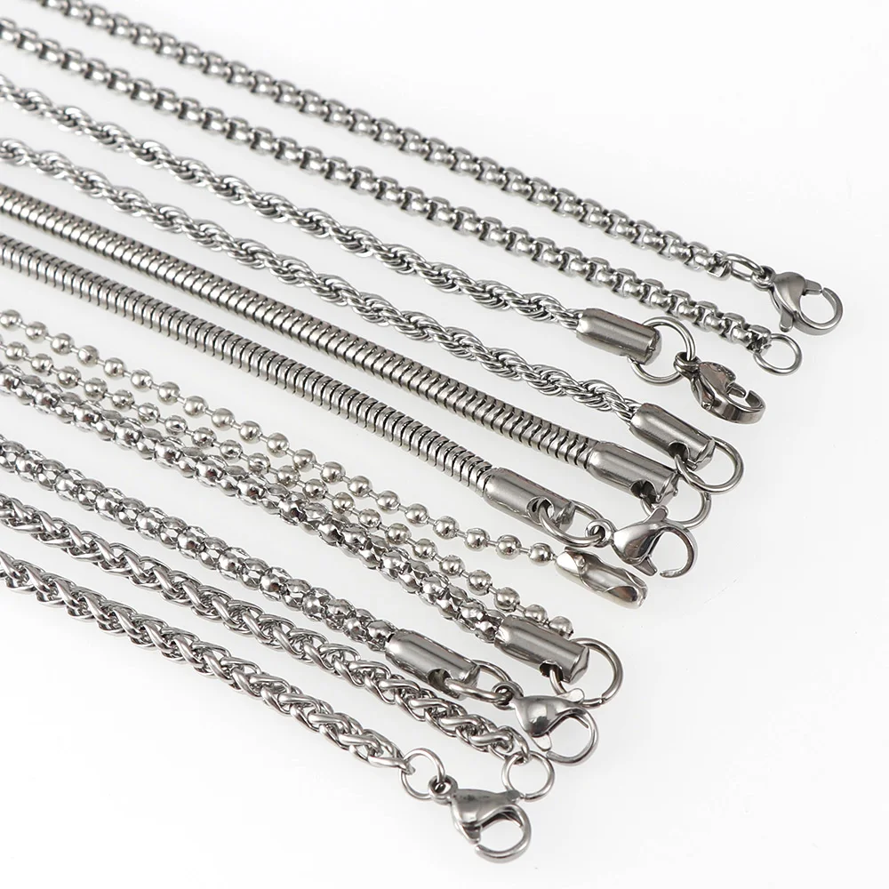Ожерелье цепочка из нержавеющей стали|Цепочки| |
