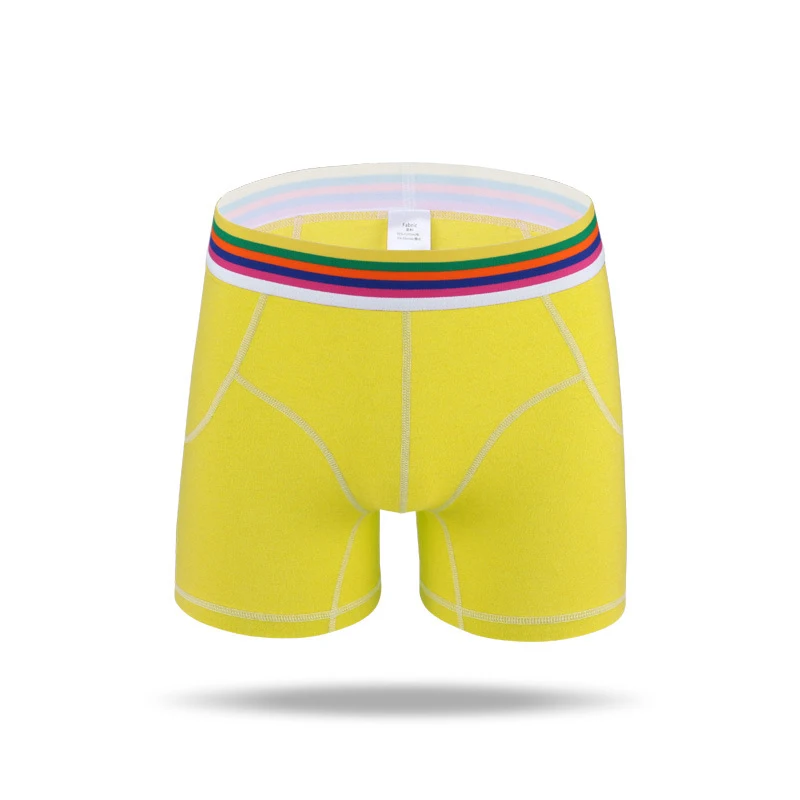 DSH2M J-BOX, 1 шт., мужское сексуальное нижнее белье, Cueca, хлопковые гей трусы-боксеры дышащие трусы, мужские трусы размера плюс, льняные Длинные боксеры, нижнее белье - Цвет: DSH2M
