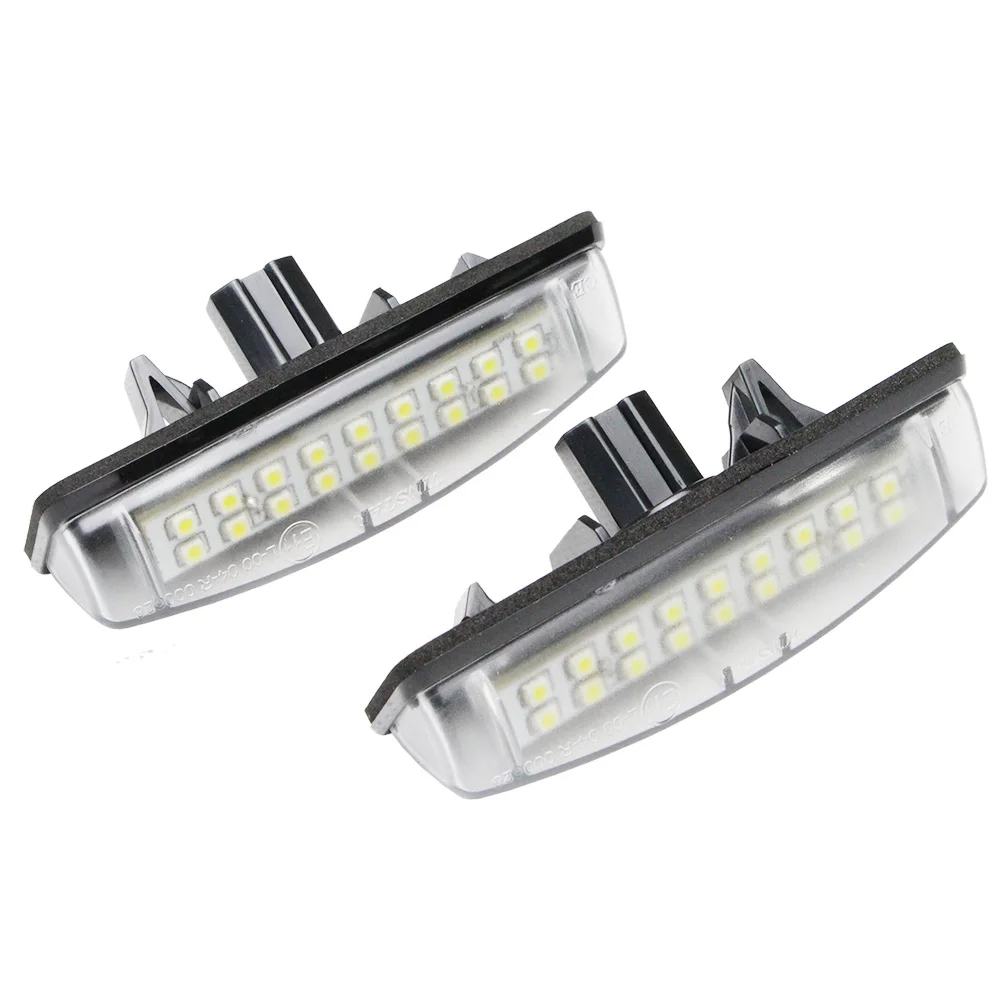 For Toyota Camry Aurion Echo Prius for LEXUS Is200 Is300 Ls430 Gs300 Car Rear white LED license plate light number lamp | Автомобили и