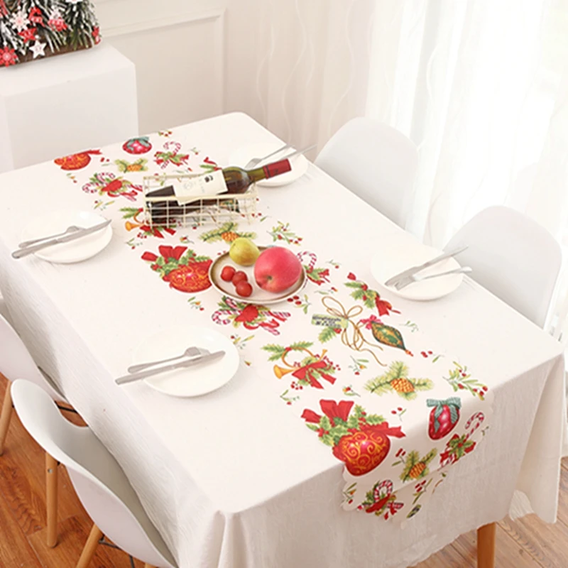 Home Decor Table Cloth Polyester Christmas Checkered Tablecloth Indoor And Outdoor Delicate Decoration | Дом и сад