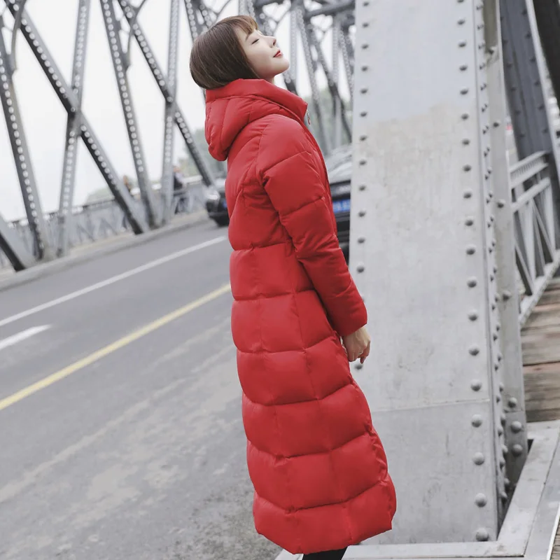 

Winter jacket women Fashion Long Thicken Warm Jackets Down Cotton Padded Jacket Outwear Parkas Plus size 6XL women clothes 2021