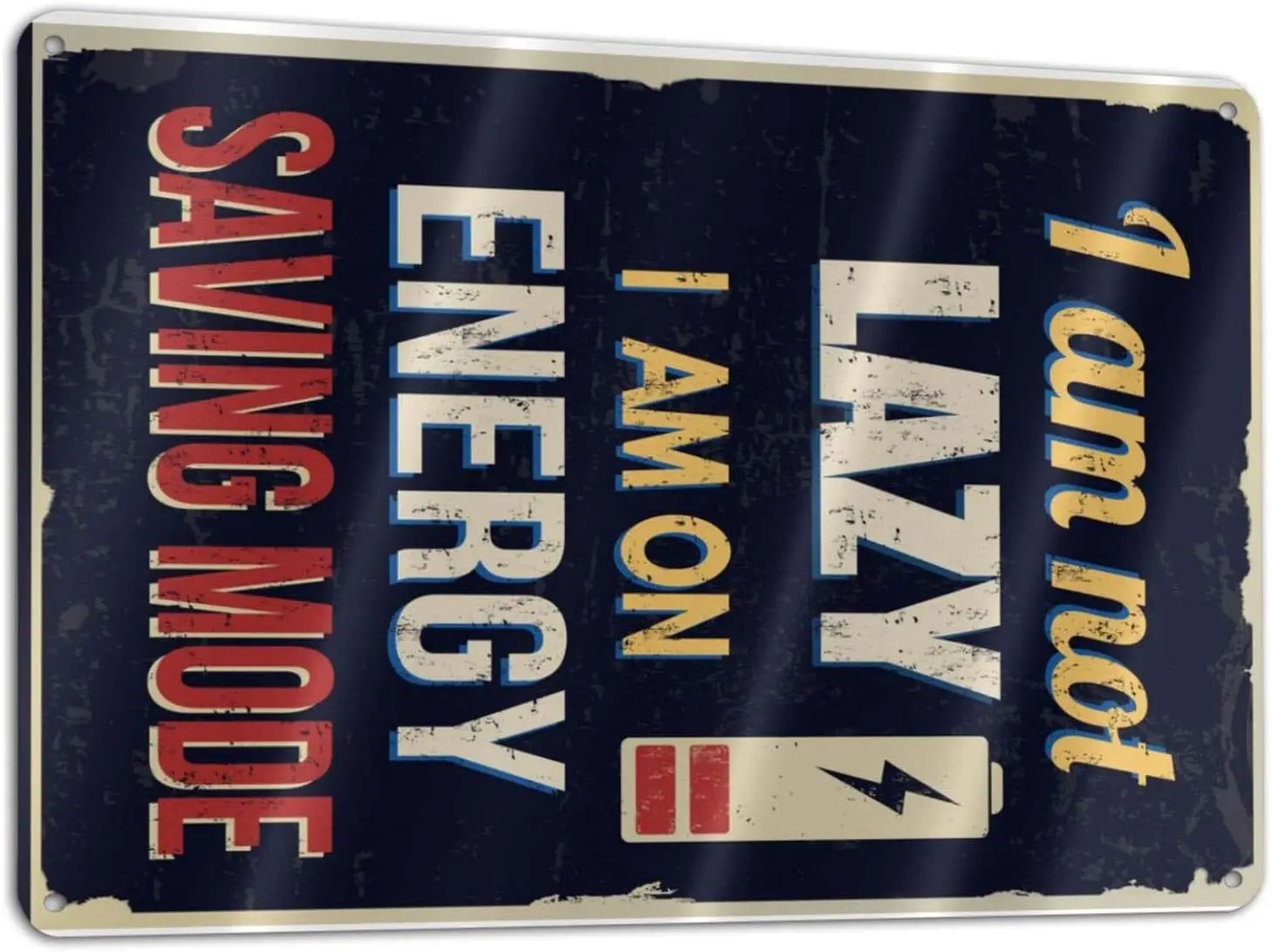 

Цитаты оловянные знаки, я не ленив в энергосберегающем режиме, винтажный металлический жестяной знак для мужчин и женщин, Настенный декор д...