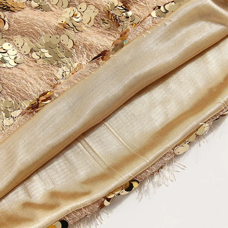 

Spring Autumn Sexy Tassel Sequined Dress Women Sashes high waist Mini Dress Elegant Straight Club dress vestidos de fiesta Mw915