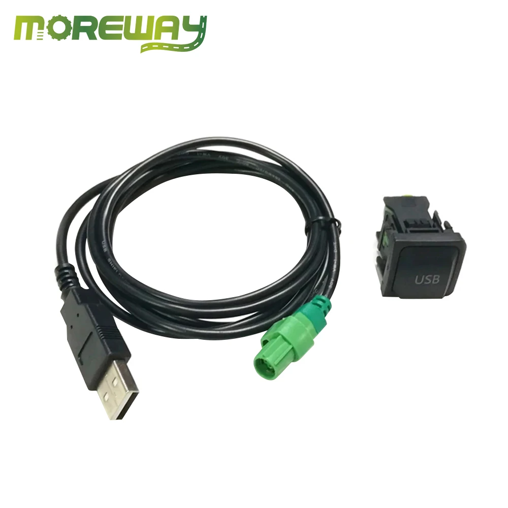 Автомобильная кнопка переключения USB для CD-плеера RCD510 RCD310 радио VW Touran Bora Sagitar Skoda