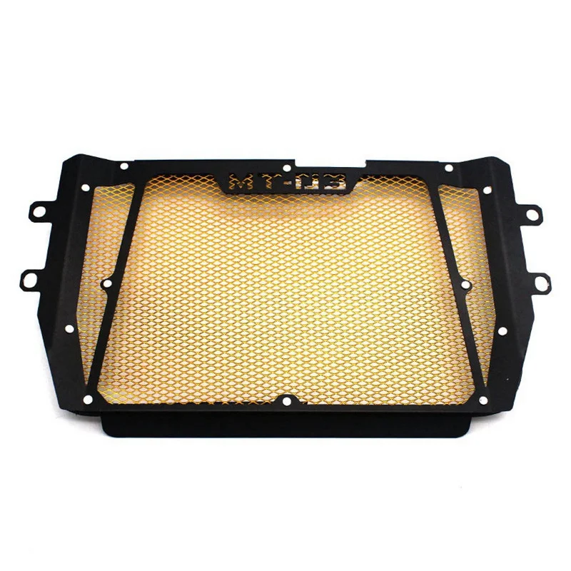 Gold MTImport для Yamaha MT-03 MT03 MT 03 мотоцикл решетка радиатора гриль Защитная крышка протектор черный бренд - Цвет: Gold