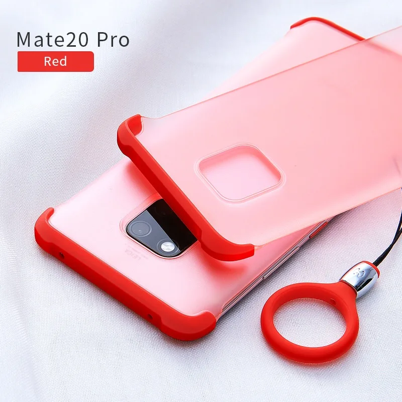 XUNDD для HUAWEI mate 20 Pro 20X20 lite Прозрачный чехол телефона Бампер Защитный матовый с