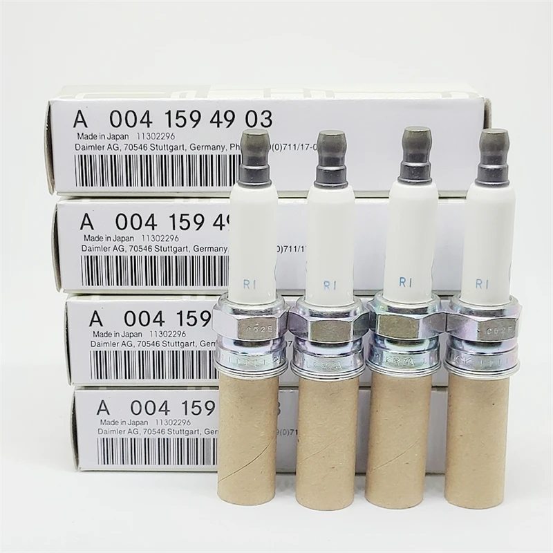 6 шт. платиновая Свеча зажигания A0041594903 PLKR7A для MERCEDES-BENZ W203 C204 CL203 C209 A209 C219 W211 W212 A207