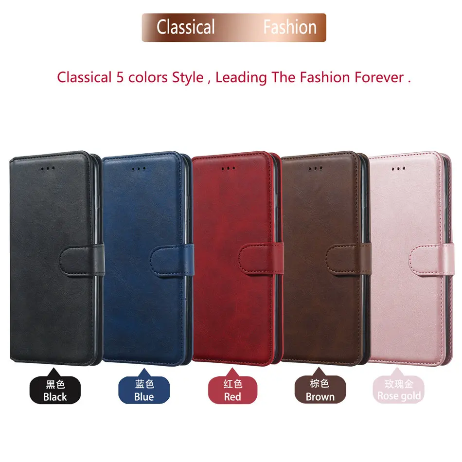 Lady Men Business Retro Case For Samsung Galaxy A10 A20 S A20E A30 A40 A50 A70 A80 A6 A8 J4 Leather Wallet Card Cover E27D images - 6