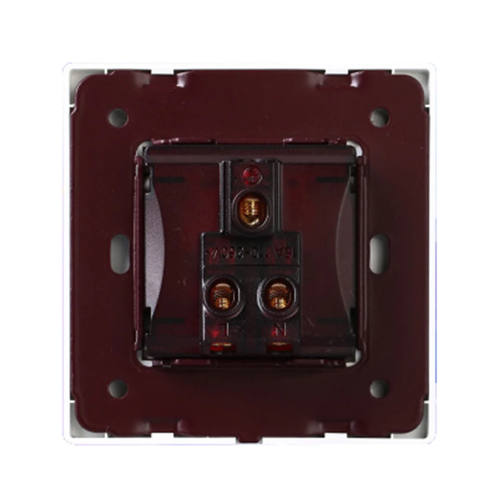 Высокое качество 86 Тип ПК Панель 110В 250В США настенная розетка питания 5 15R