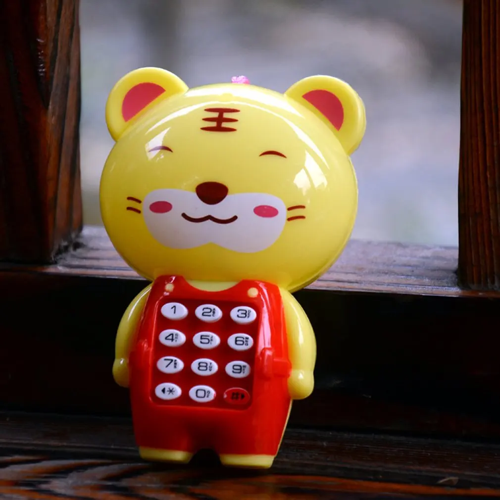 

Creative Cartoon Music Phone Mobile Phone Baby Education Learning Toy Mobile Phone Model Machine Children'S Best Gift