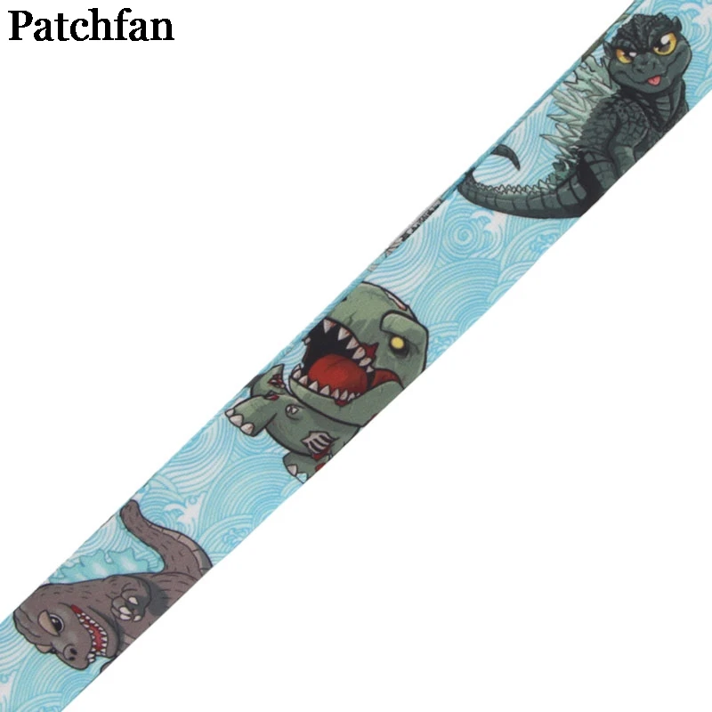 Patchfan Динозавры в винтажном стиле ID Pass карты Знак мультфильм шейные платки